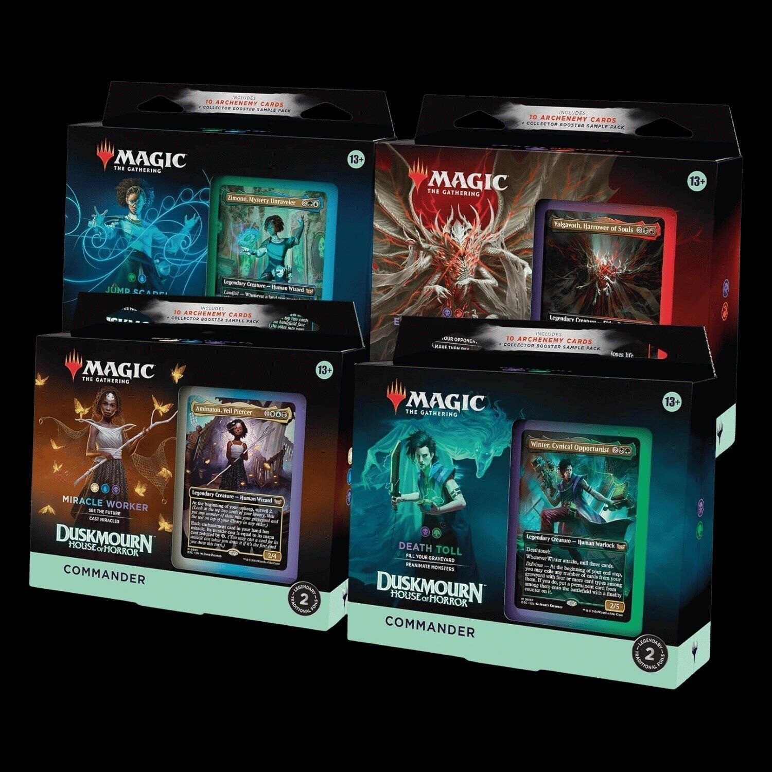 magic-the-gathering-duskmourn-house-of-horrors-commander-deck-set-set-of-4-935316